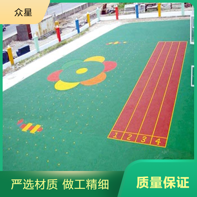 曲靖市橡胶跑道塑胶地坪 - 方案
